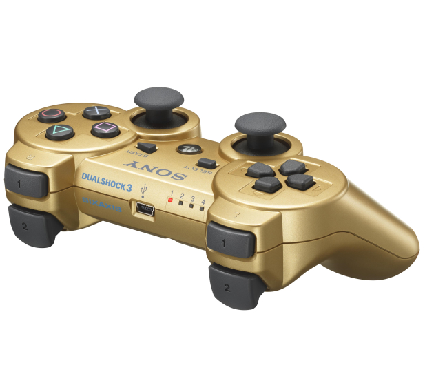 Sony DualShock 3 GOLD - 1451165 - zdjęcie 2